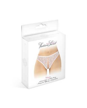 String blanc ouvert Victoria - Fashion Secret17705oralove