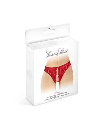 String rouge ouvert Victoria - Fashion Secret17707oralove