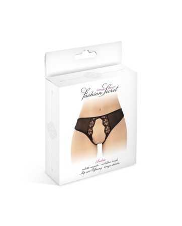 Culotte noire ouverte Ambre - Fashion Secret17709oralove