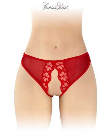Bragas abiertas rojo ambre - Fashion Secret17710oralove