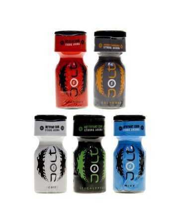 Pack of 5 scented poppers Jolt 10ml17937oralove