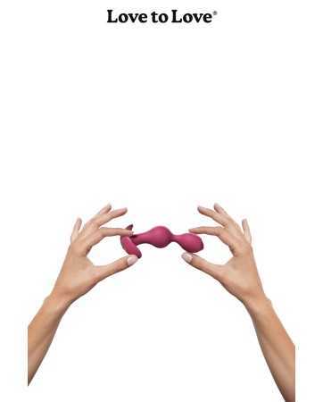 Plug anal vibrant Twinny Bud prune17981oralove