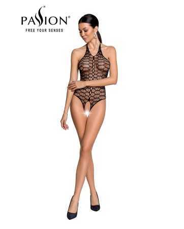 Body résille ouvert BS087 - Noir18165oralove