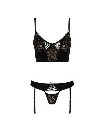 Ensemble culotte à jarretelles et bustier Lara - Casmir18201oralove