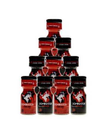 Pack 10 poppers Dominator 10ml18570oralove