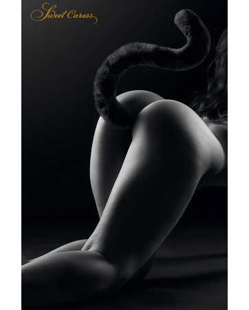 Plug noir queue de chat - Sweet Caress18677oralove