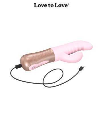 Vibro Rabbit Sassy Bunny rose - Love to Love19192oralove