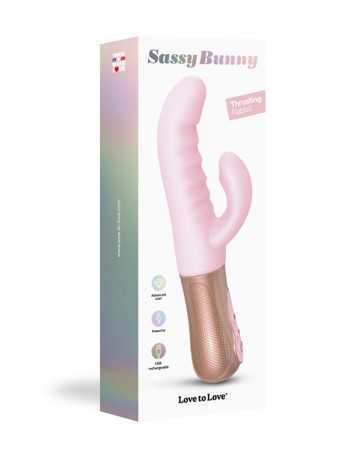 Vibro Rabbit Sassy Bunny rose - Love to Love19192oralove