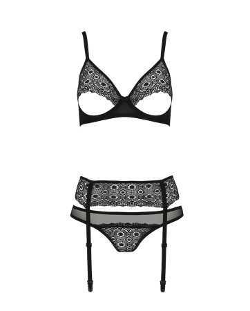 Ensemble à jarretelles Zinnia - Passion ECO Collection19319oralove