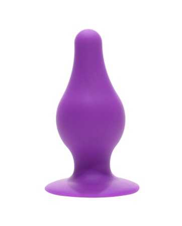 Plug anal double densité violet 10,2 cm - SilexD19612oralove