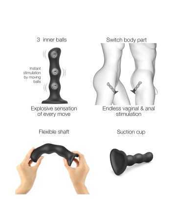 Geisha Dildo XL Noir - Strap-On-Me19664oralove