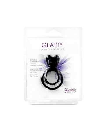 Double Cockring noir Glamy19674oralove