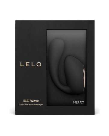 Vibro double stimulation Ida wave Black19847oralove